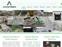 Tablet Screenshot of agretechcorp.com